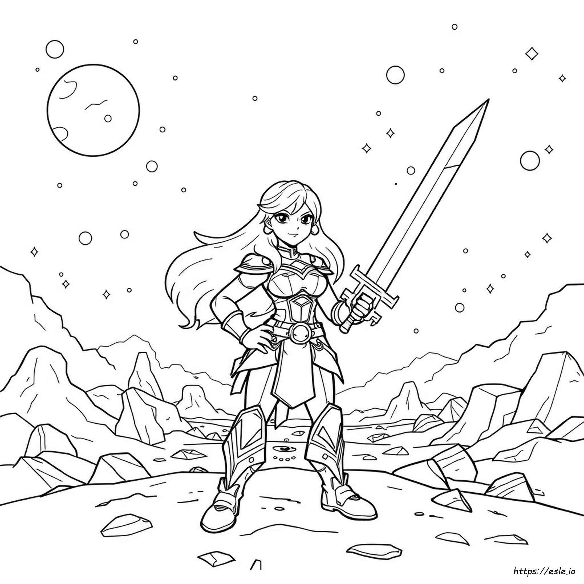 Brawl Stars Coloring Pages Meg