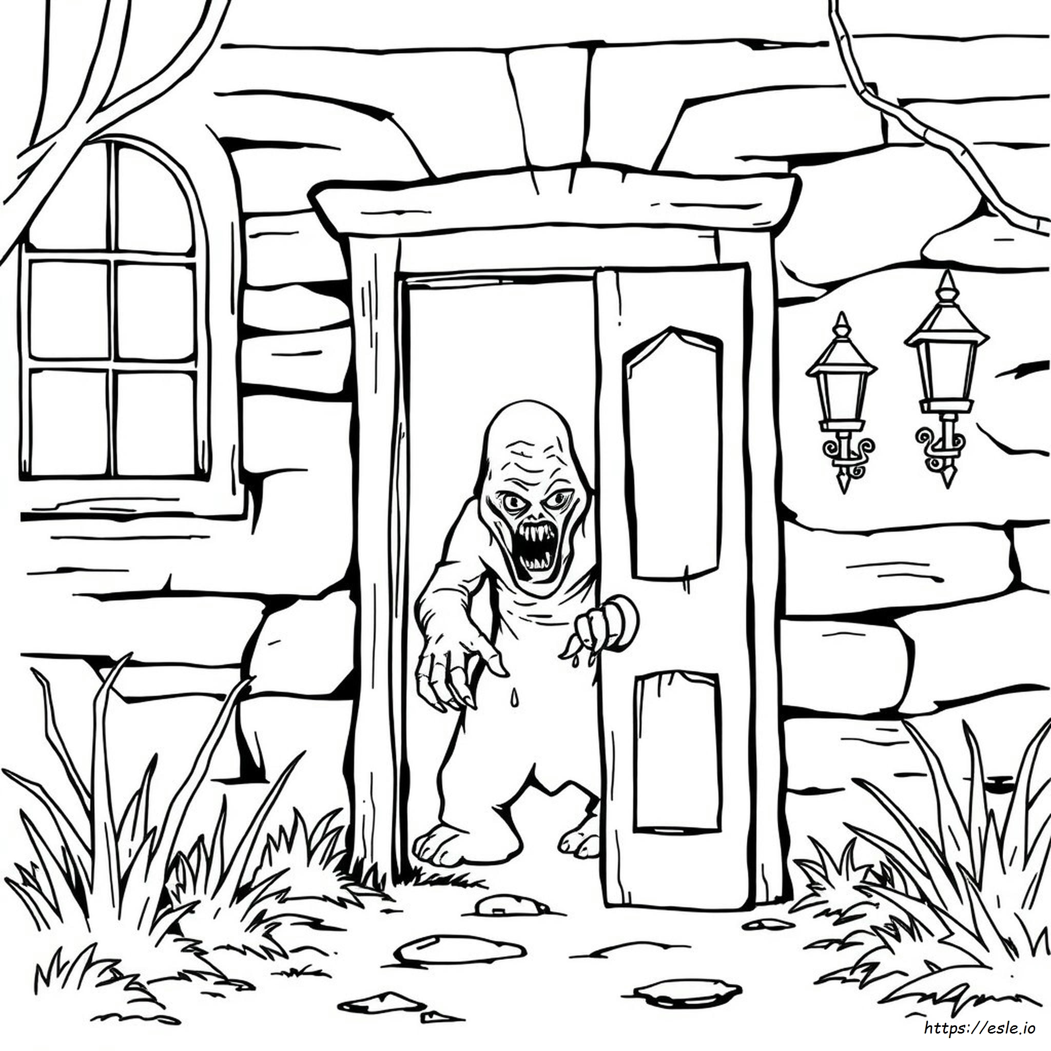 Horror Movie Coloring