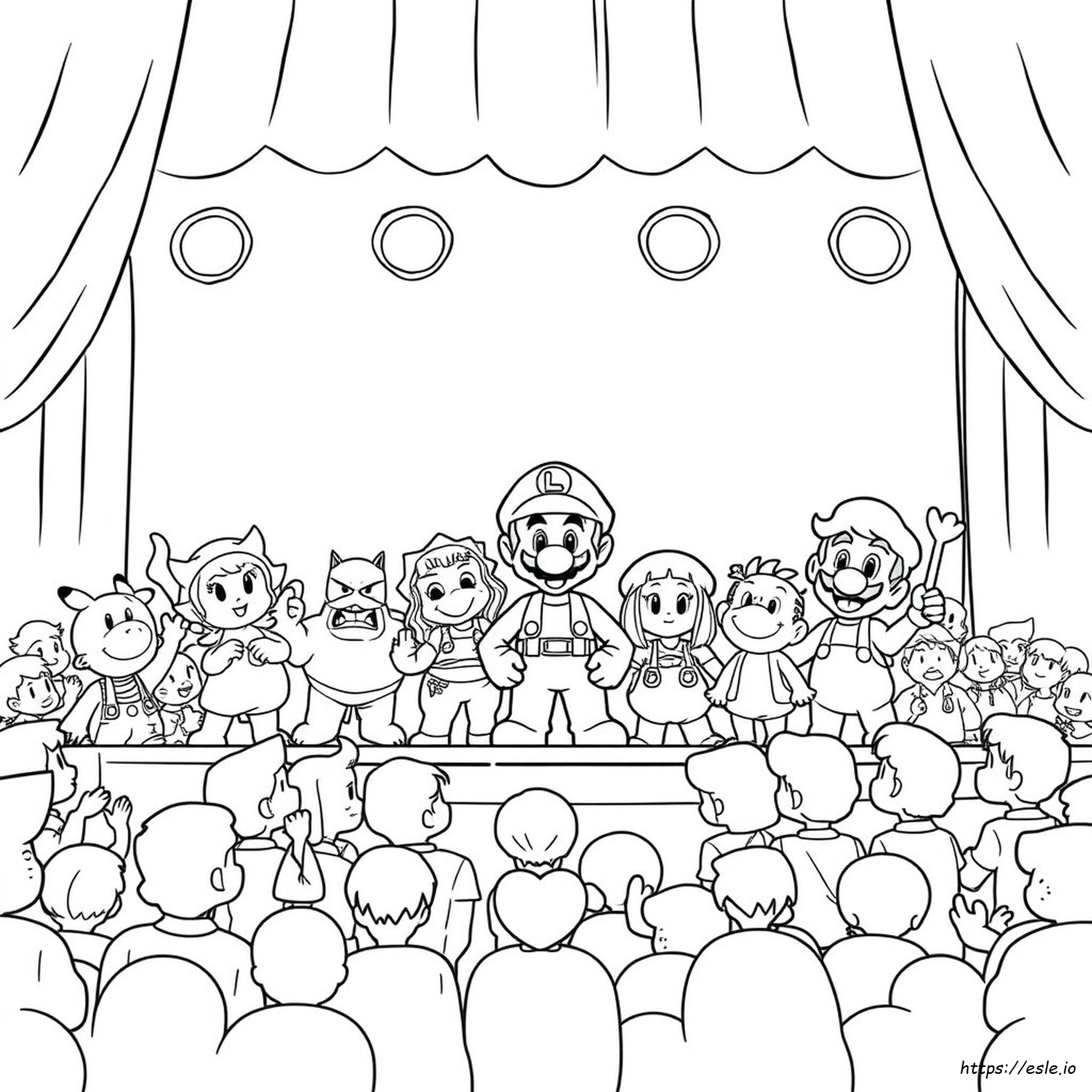 Nintendo Coloring Pictures
