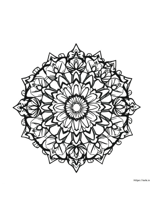 Kolorowanki Mandale Zen