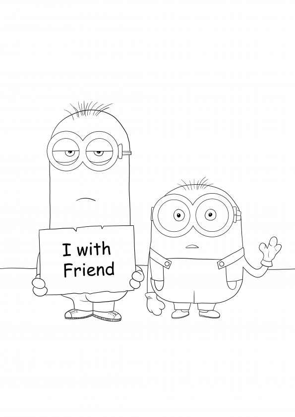 Minions from the Despicable me cartoon free to download or save