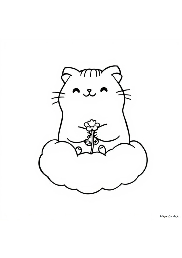 Pagine Da Colorare Di Pusheen Kawaii Da Stampare