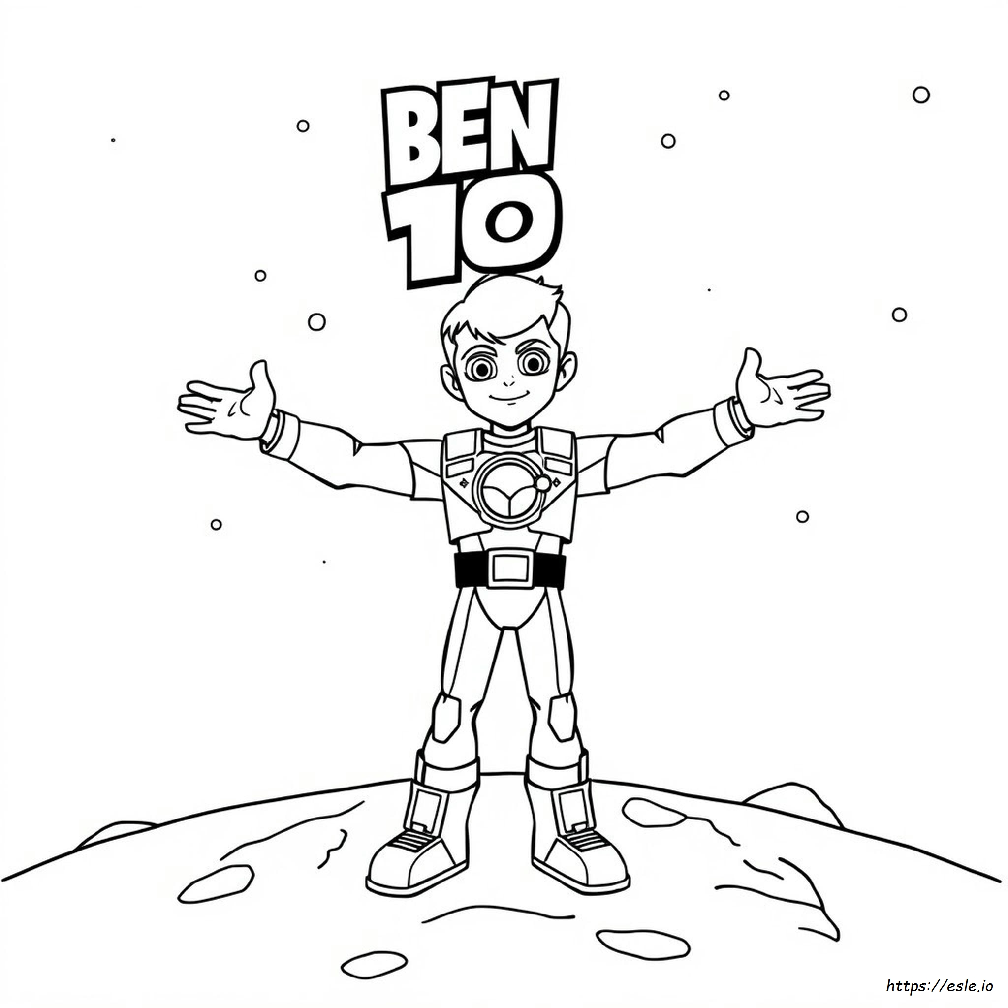Klasik Ben 10 Gambar Mewarnai - Gratis untuk Dicetak