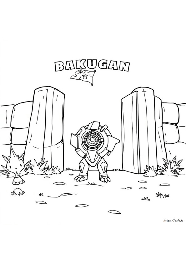 Bakugan Da Colorare E Stampare Gratis