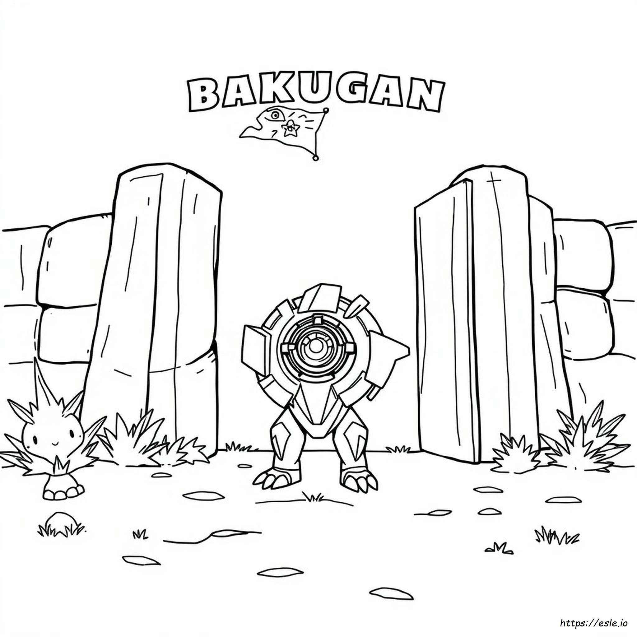 Bakugan Coloring Pages Free Printable