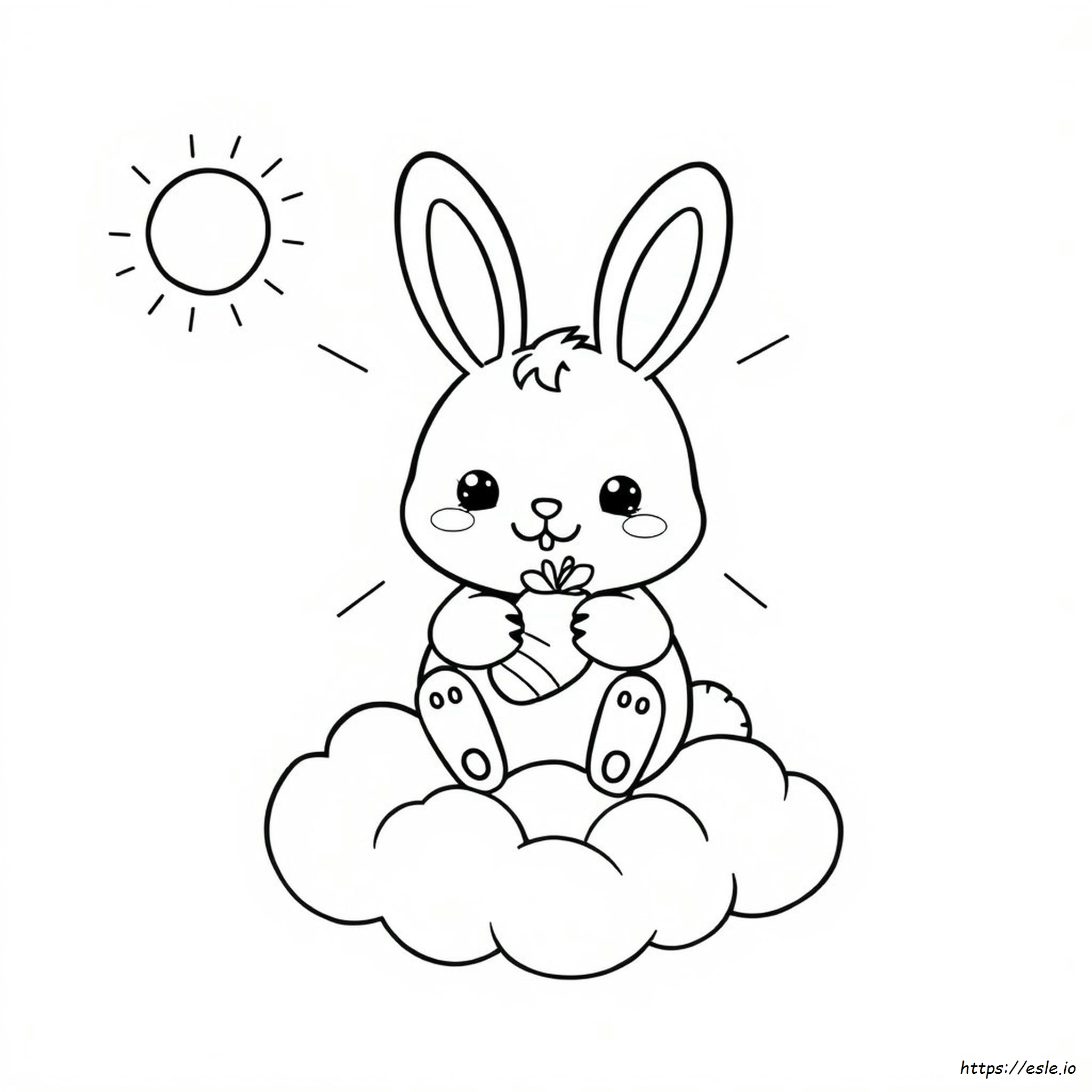 Kelinc I Kawaii Gambar Mewarnai