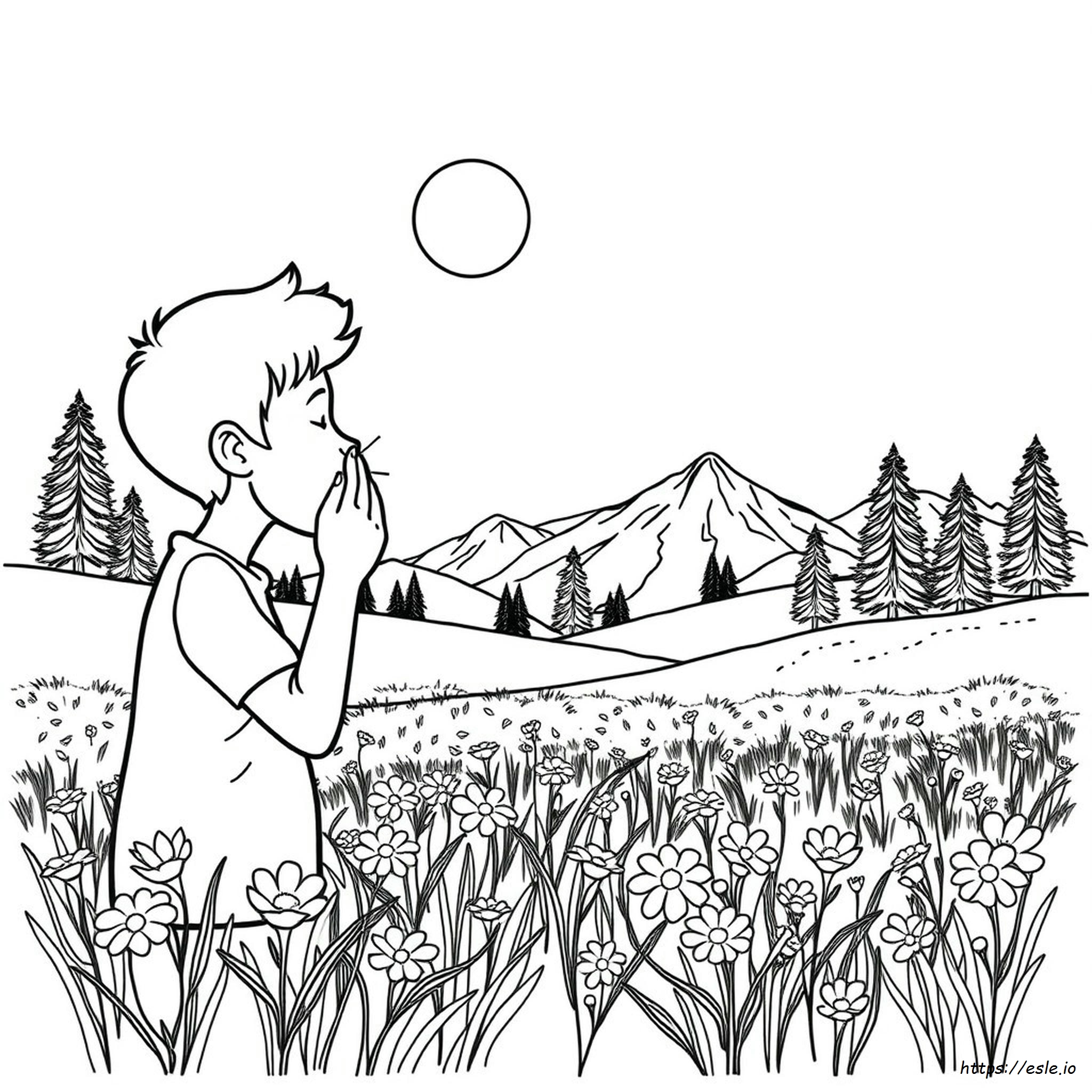 Gambar Mewarnai Alergi Di Colorado