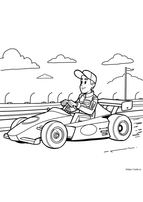 Chase Elliott Da Colorare
