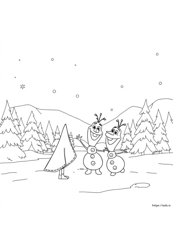 Frozen 3 Coloring Pages