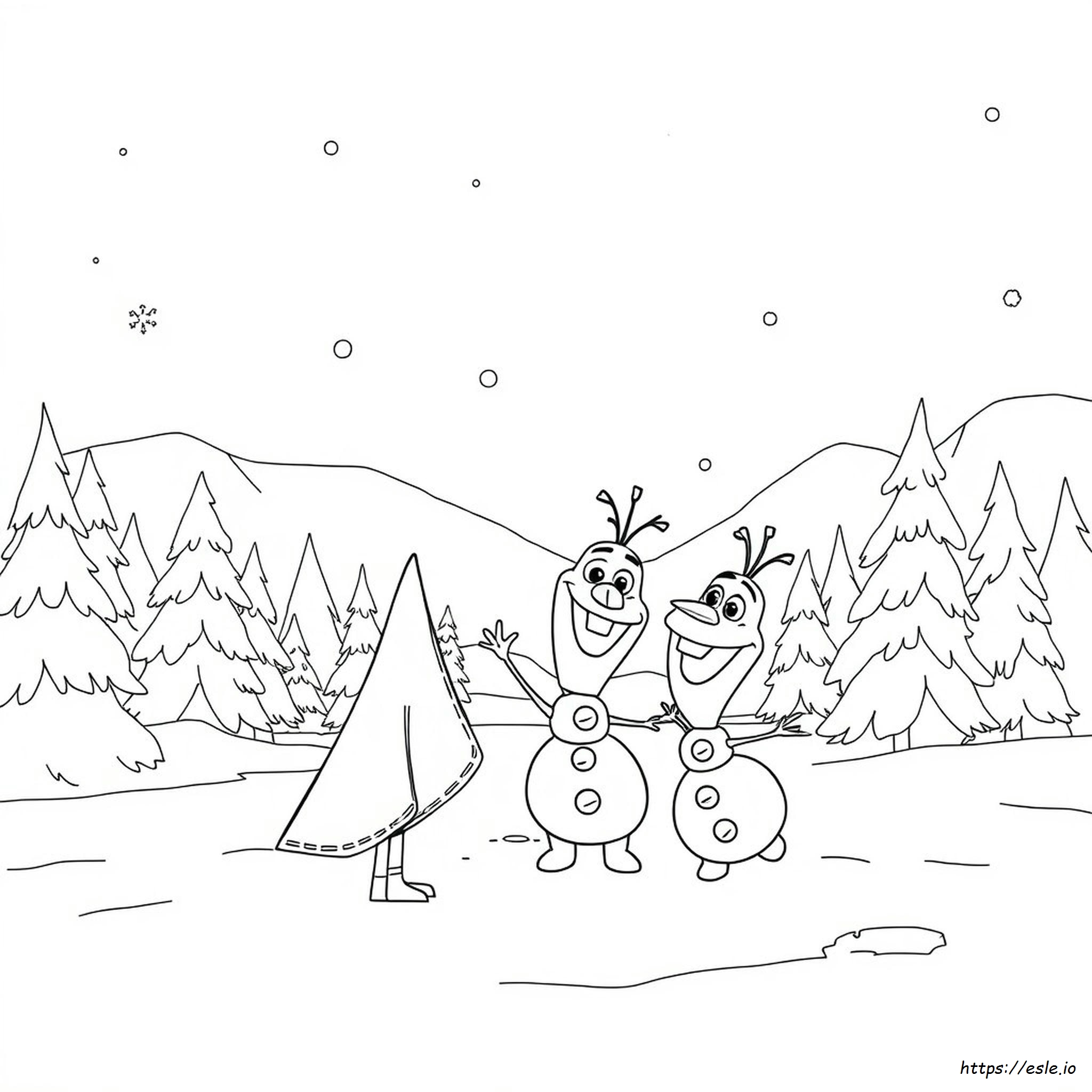 Frozen 3 Coloring Pages