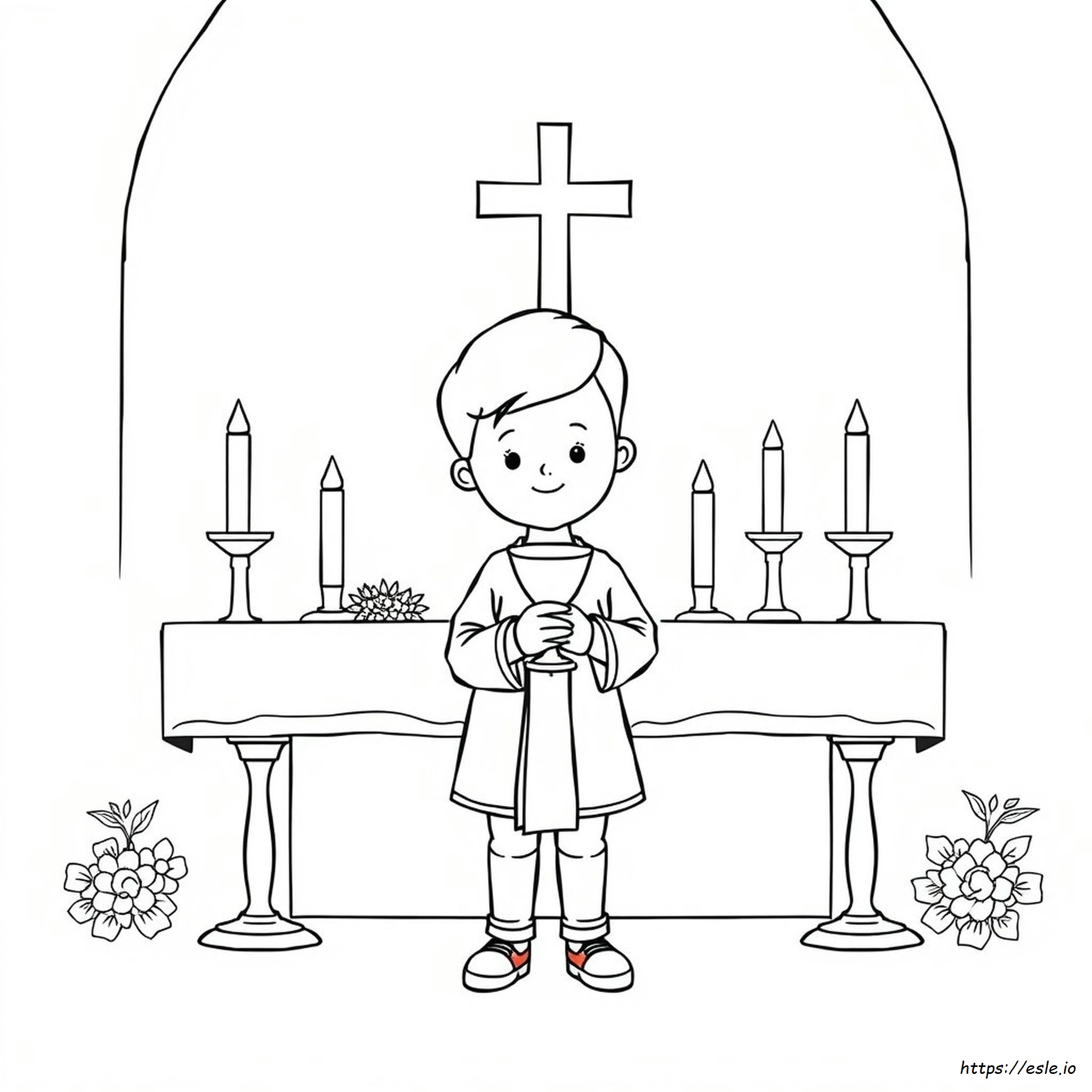 Coloring Pages For First Communion