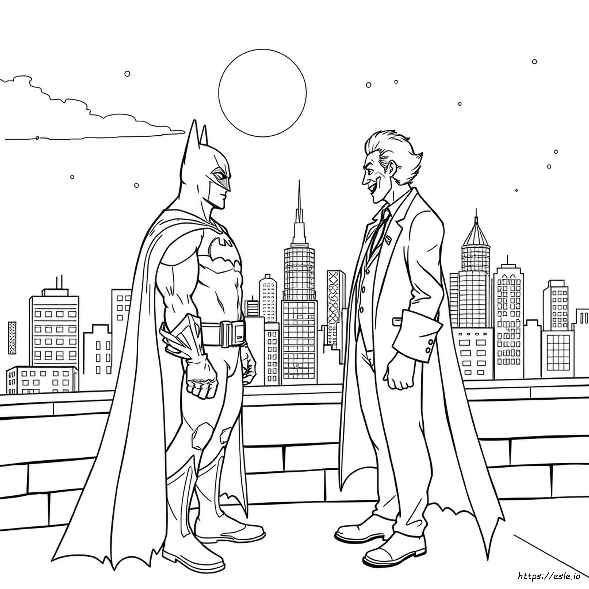 Batman Joker Coloring