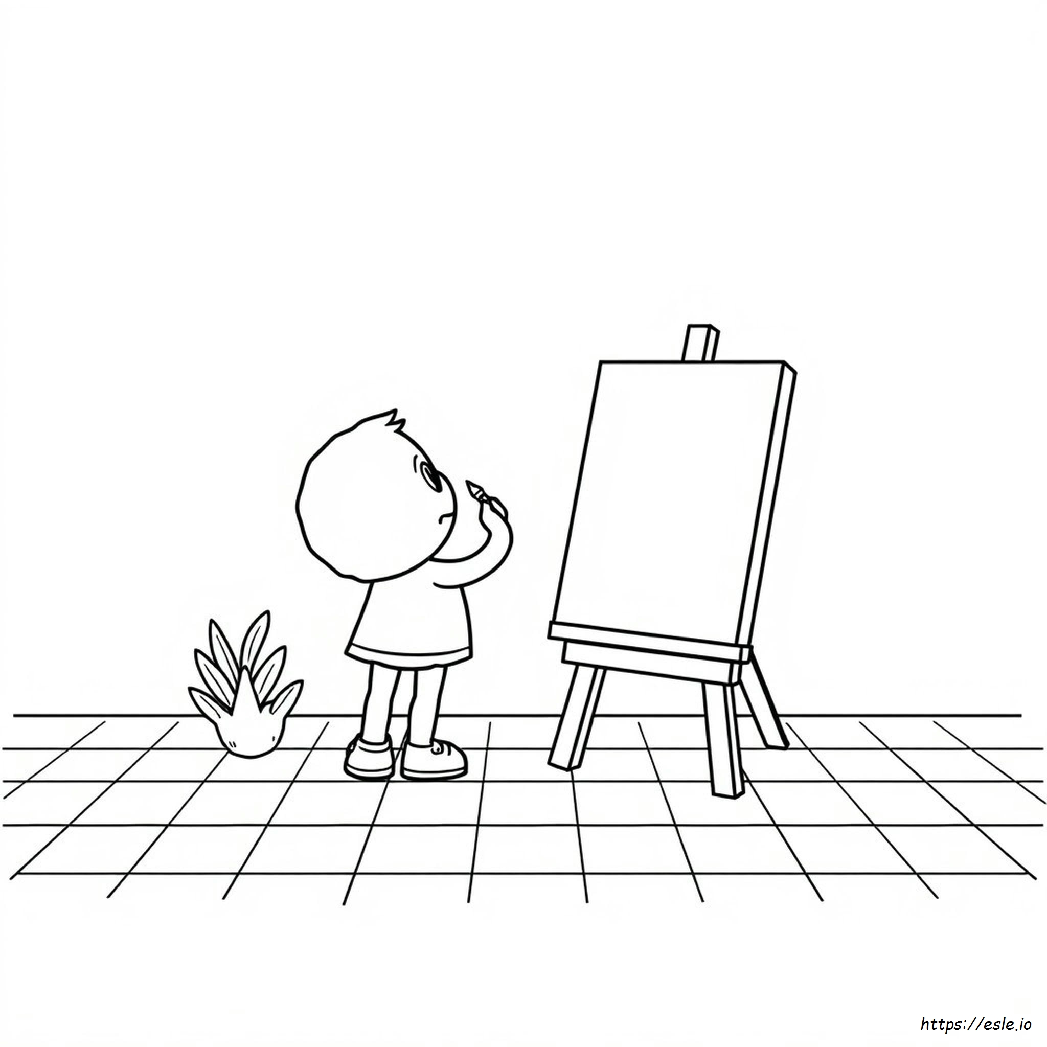 Easy Pixel Art Coloring Pages
