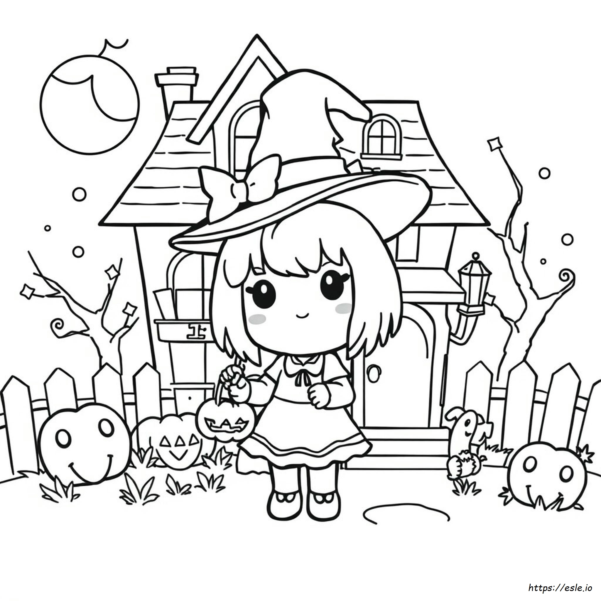 Coloriages Halloween Sanrio De Kuromi