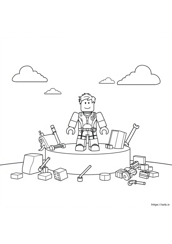 Roblox Coloring Book Pdf