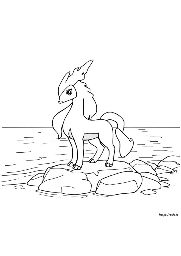 Suicune Coloring