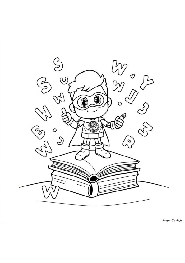 Super Why De Colorat