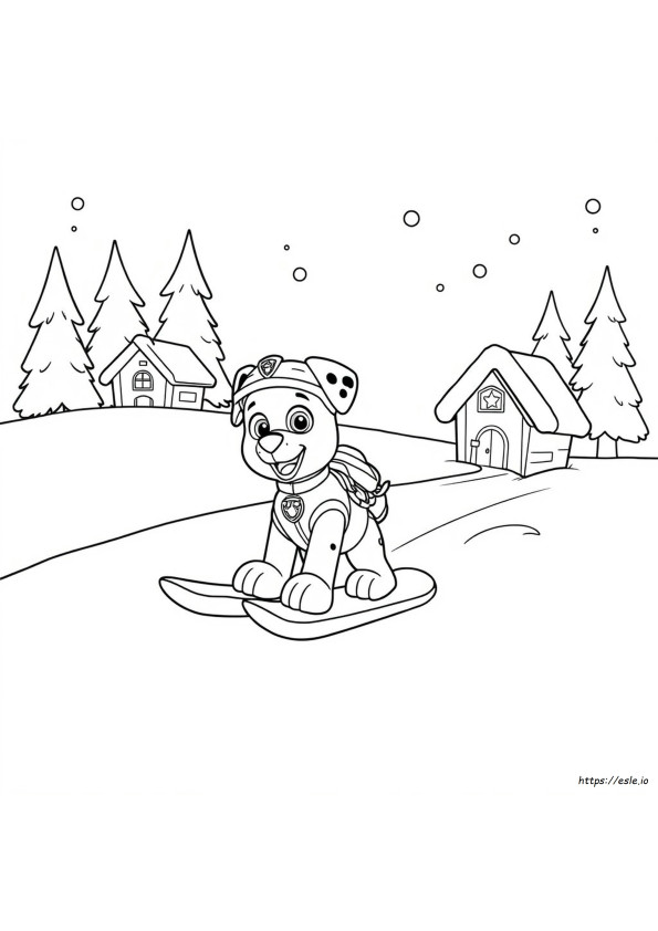 Paw Patrol Coloring Oage