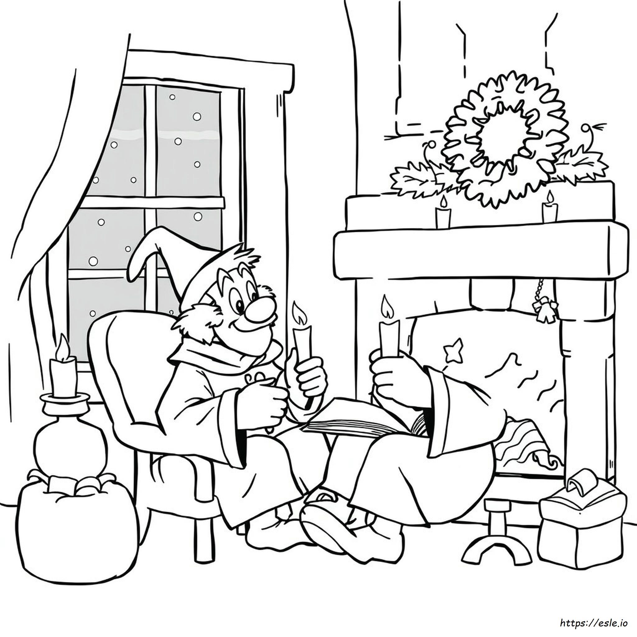 Coloriage Scrooge Un Chant De Noël