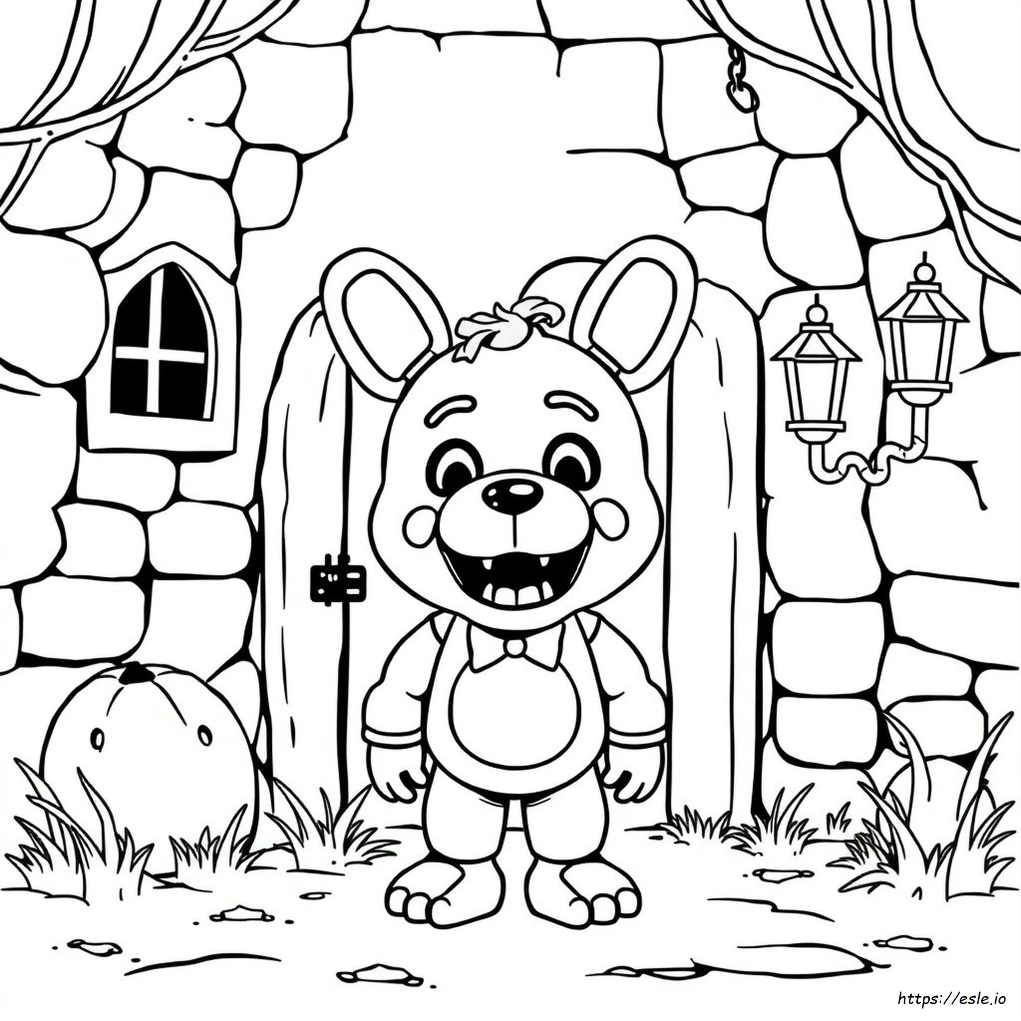 Cute FNAF Coloring Pages - Free Printable