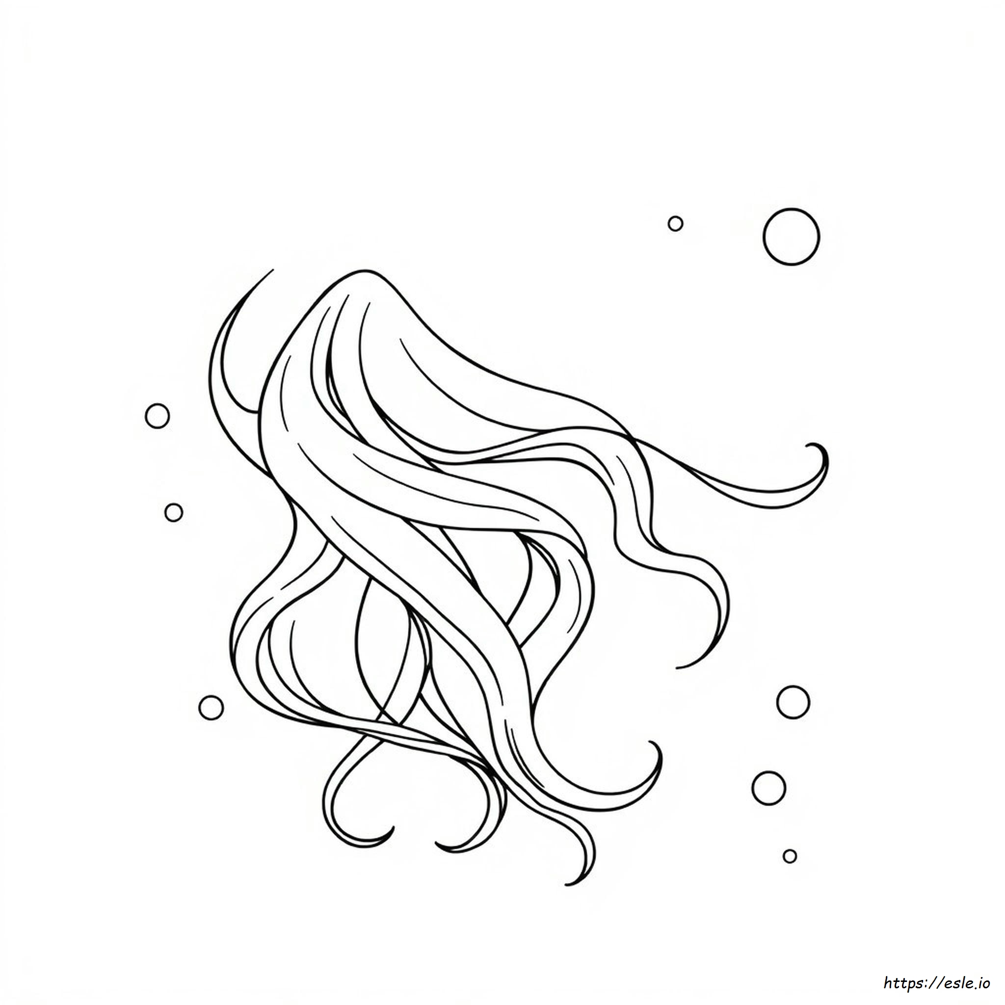 Gambar Mewarnai Rambut Untuk Dicetak