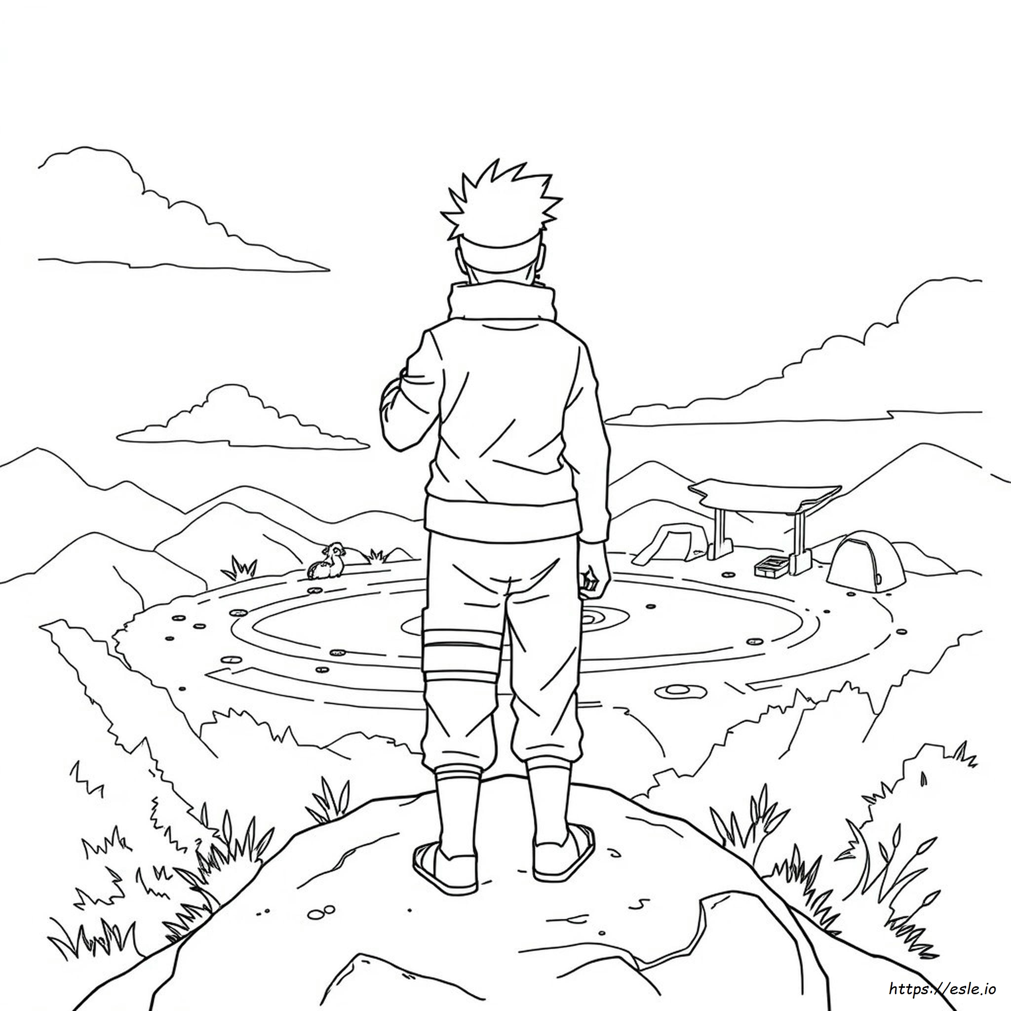 Naruto Shippuden Colouring Pages