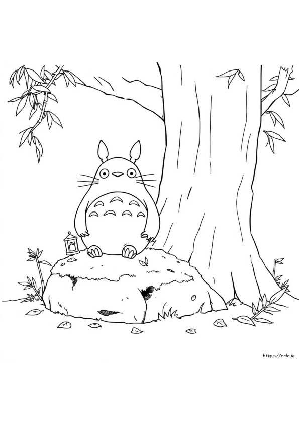 Kolorowanka Totoro