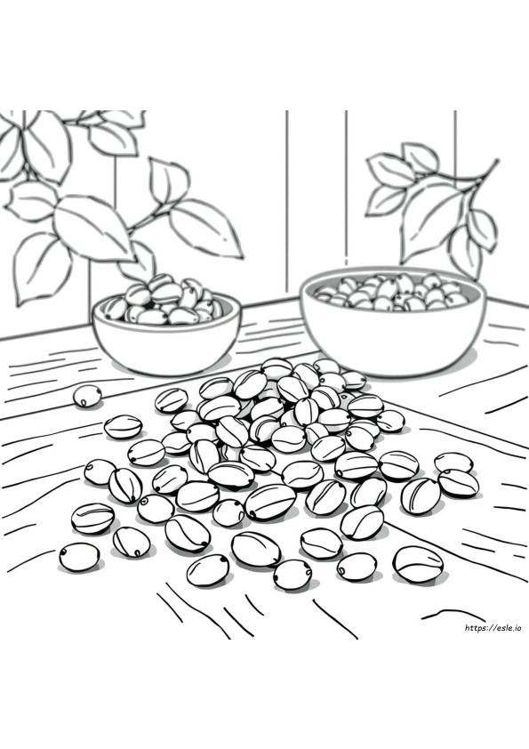 Raisins Coloring Page