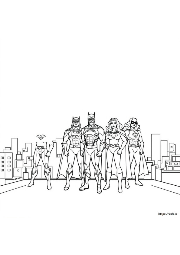 Justice League 2017 Coloring Pages