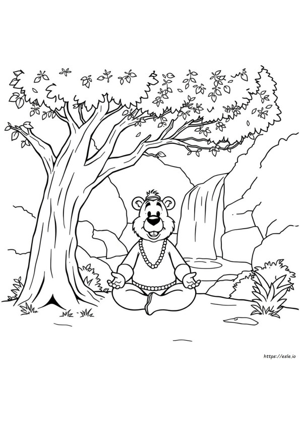 Stress Management Coloring Pages