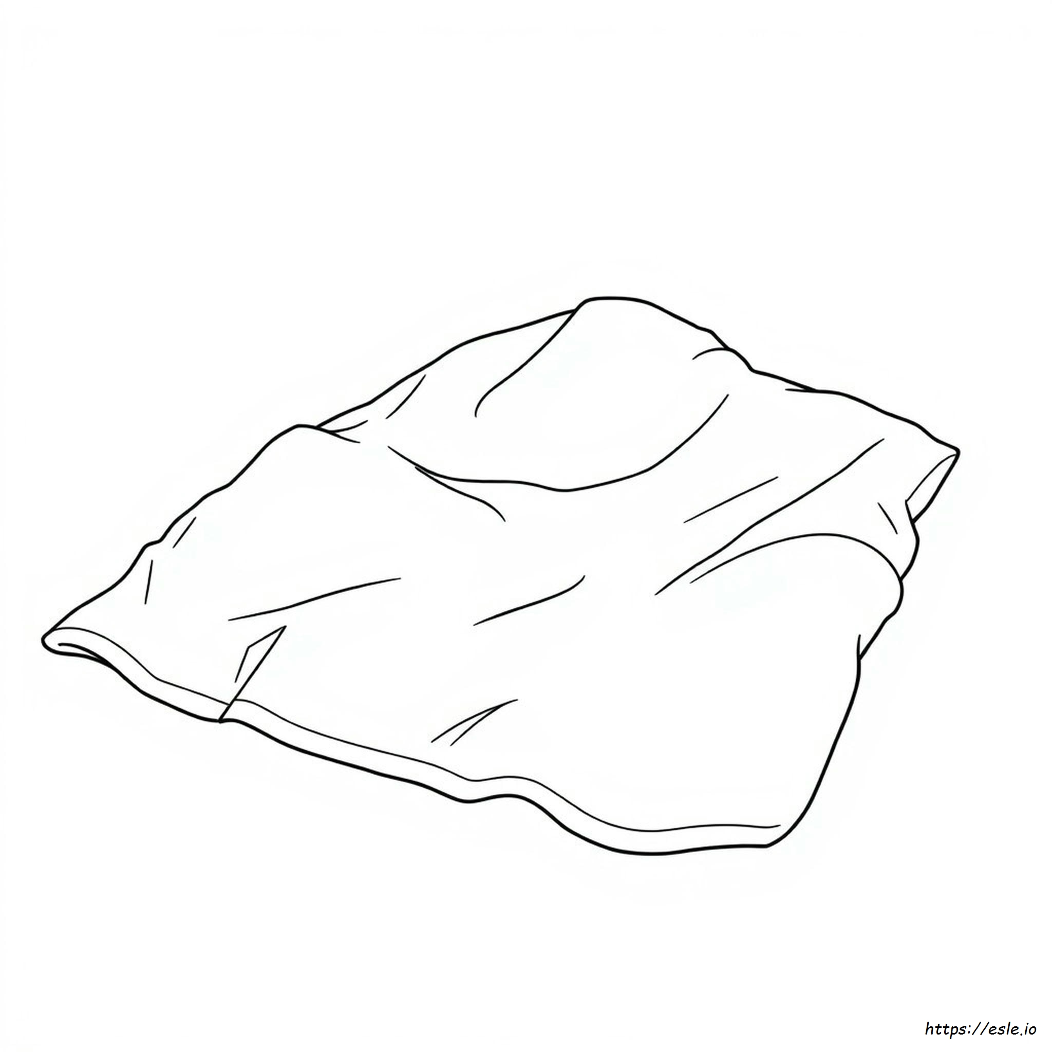 Blanket Colouring Page