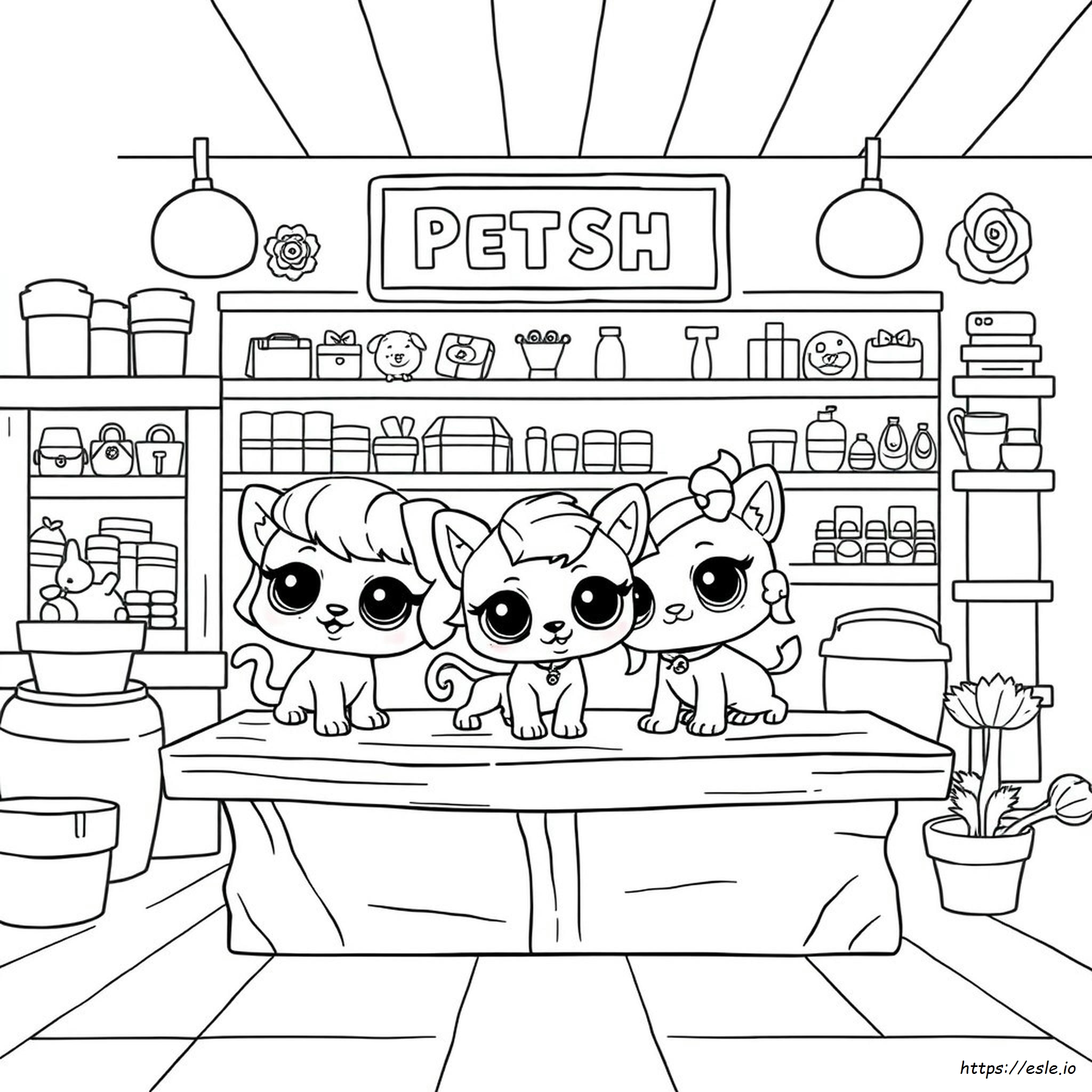 Littlest Pet Shop Coloring Pages