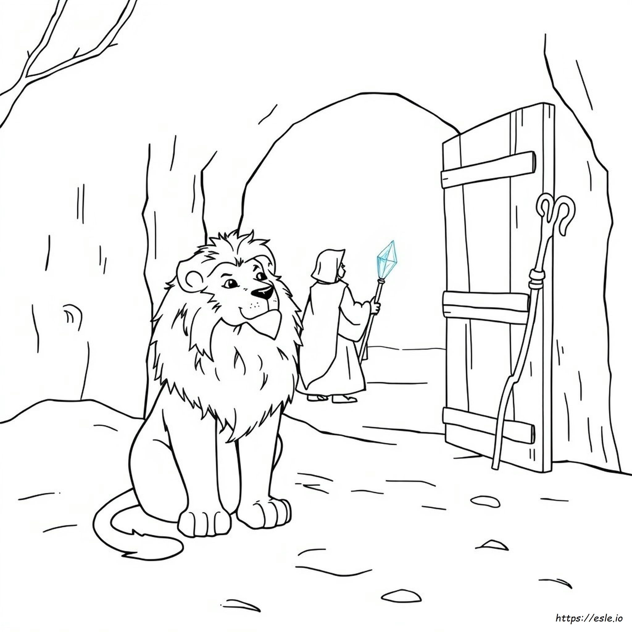 Las Crónicas De Narnia: El León, La Bruja Y El Armario Para Colorear