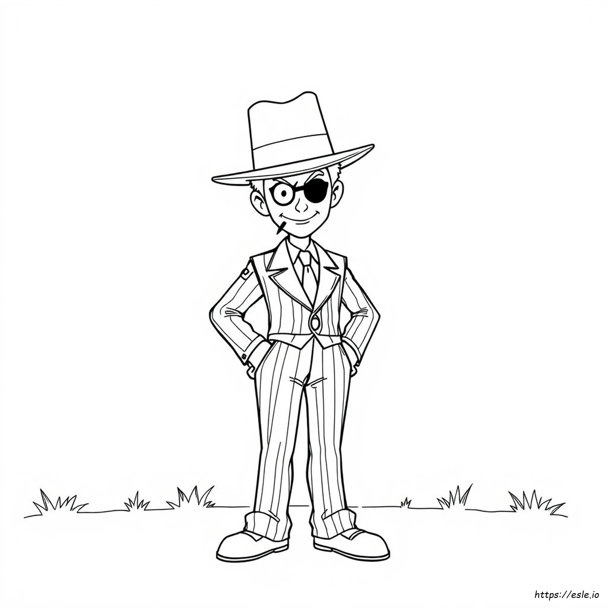 Jojo Anime Gambar Mewarnai