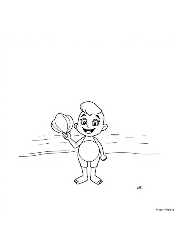 Yaz Coloring Page