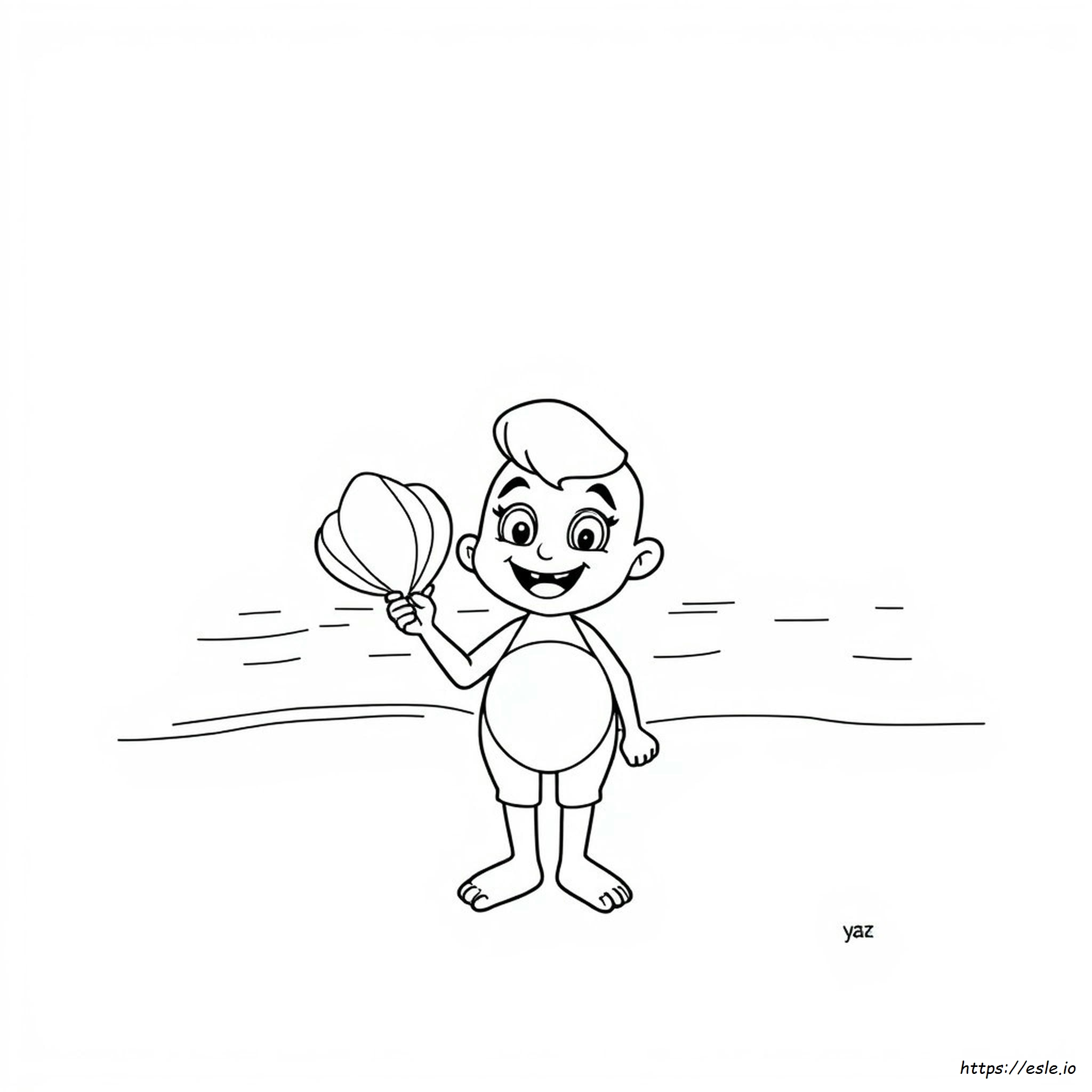 Gambar Mewarnai Yaz untuk Dicetak