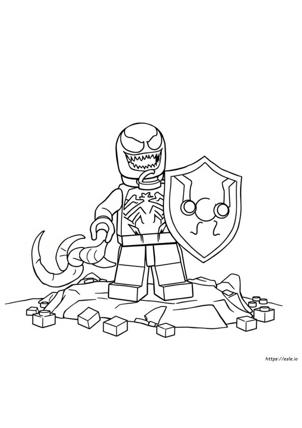 Kolorowanki Lego Venom Do Druku