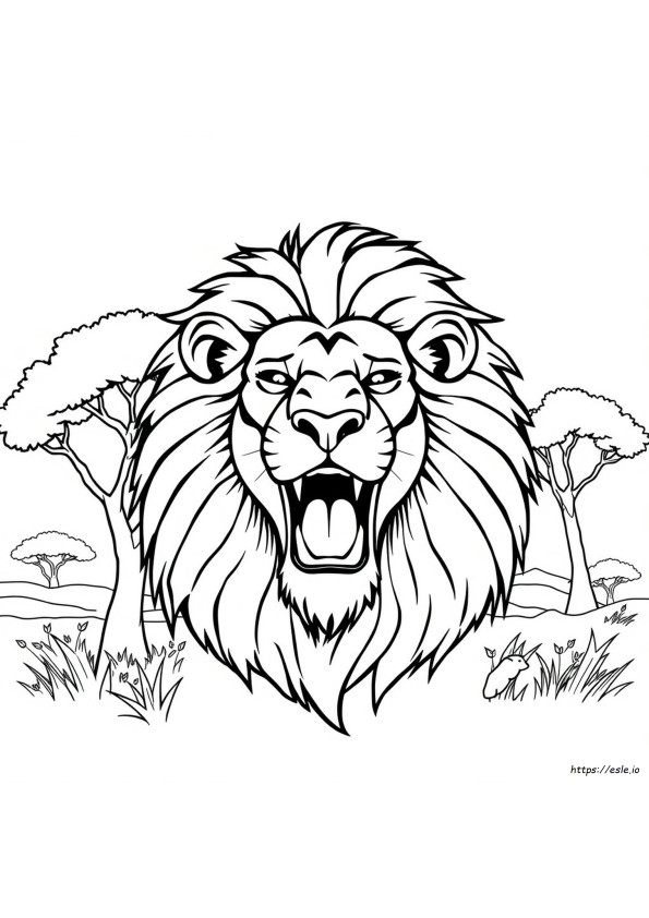 Aslan Başı Boyama