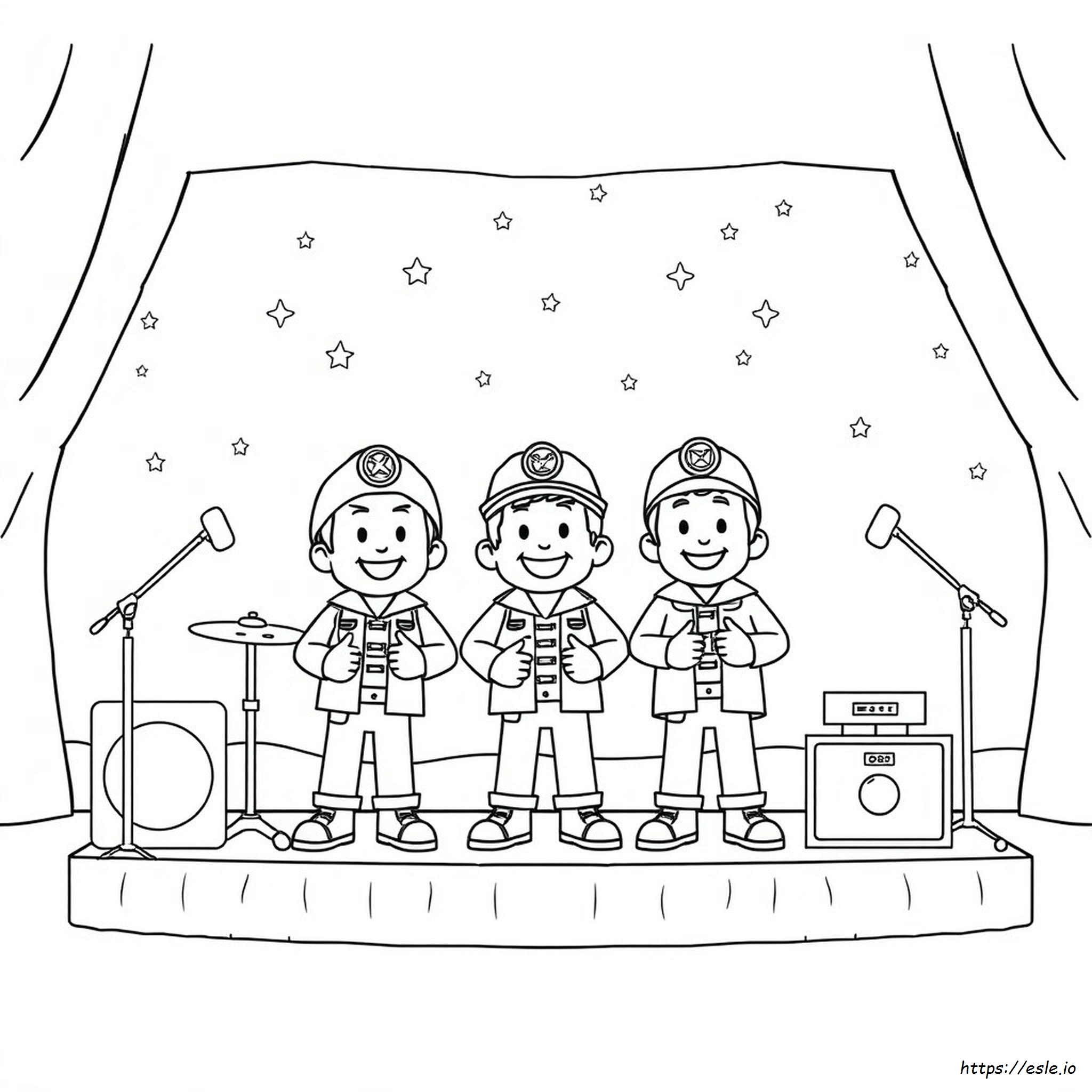 Imagination Movers: Desenhos Para Colorir