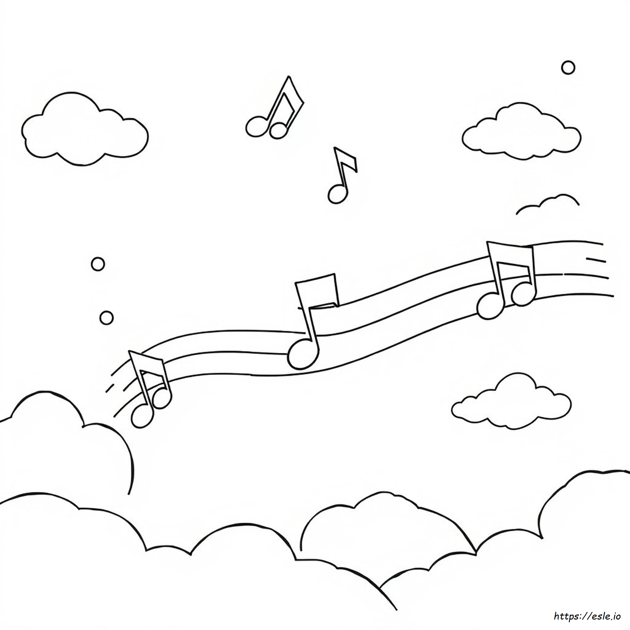Music Coloring Pages For Kindergarten - Free Printable