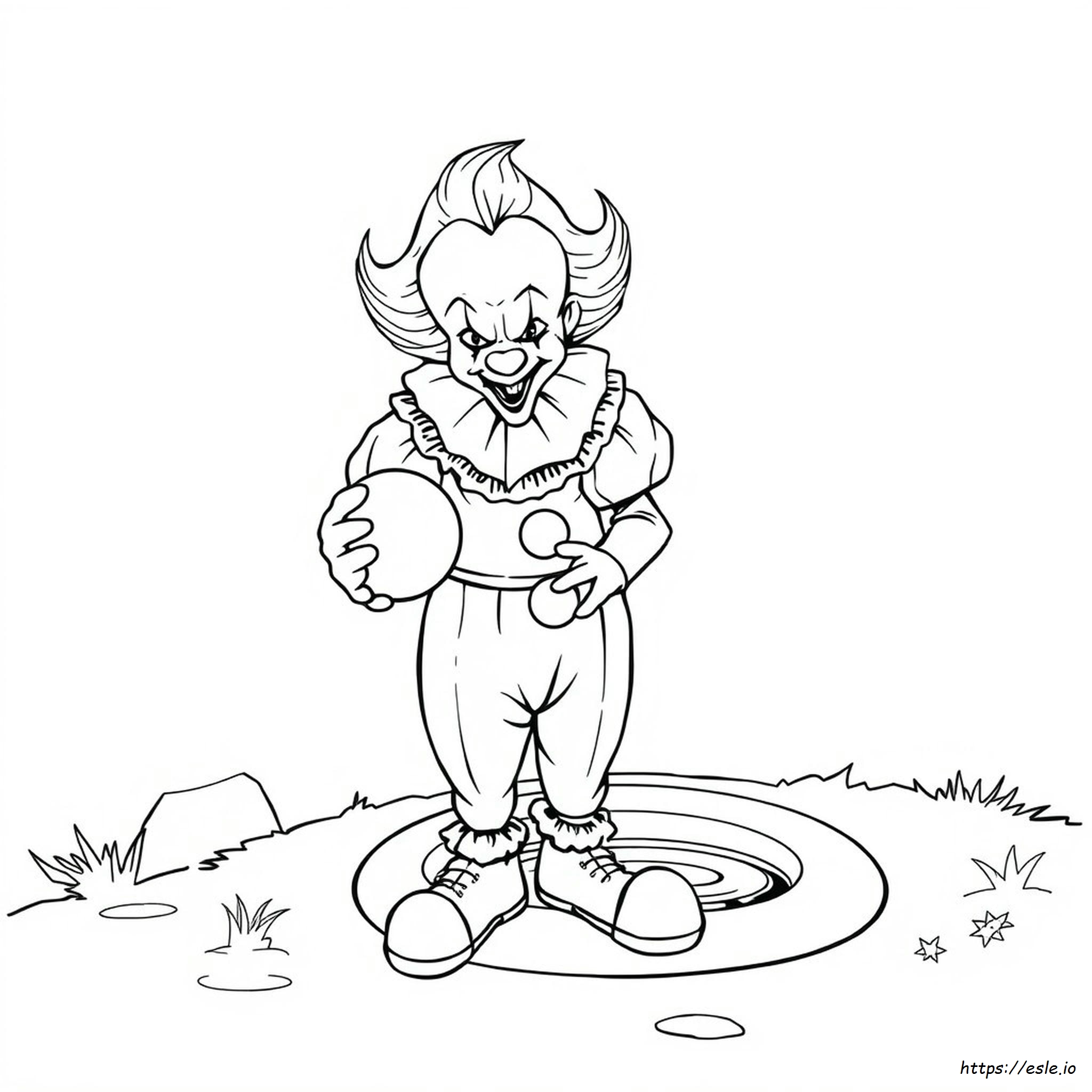 Original Pennywise Ausmalbilder