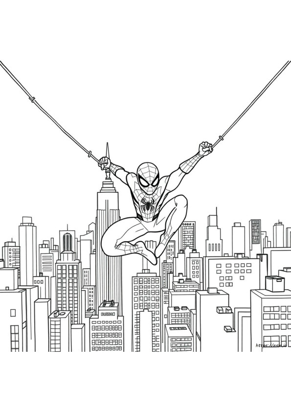 Spider Man No Way Home Desene De Colorat Imprimabile