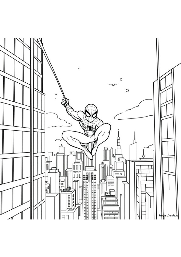 Spider Man Ausmalbilder