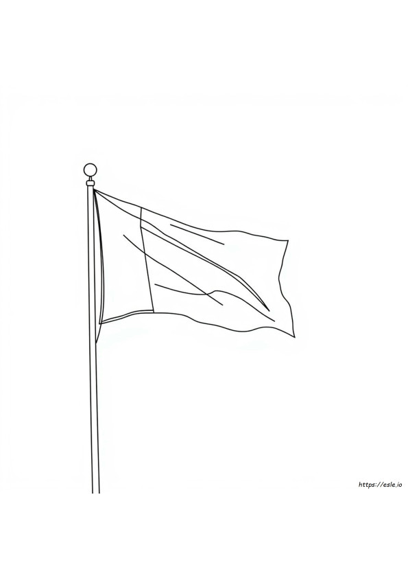 Uae Flag Coloring Page