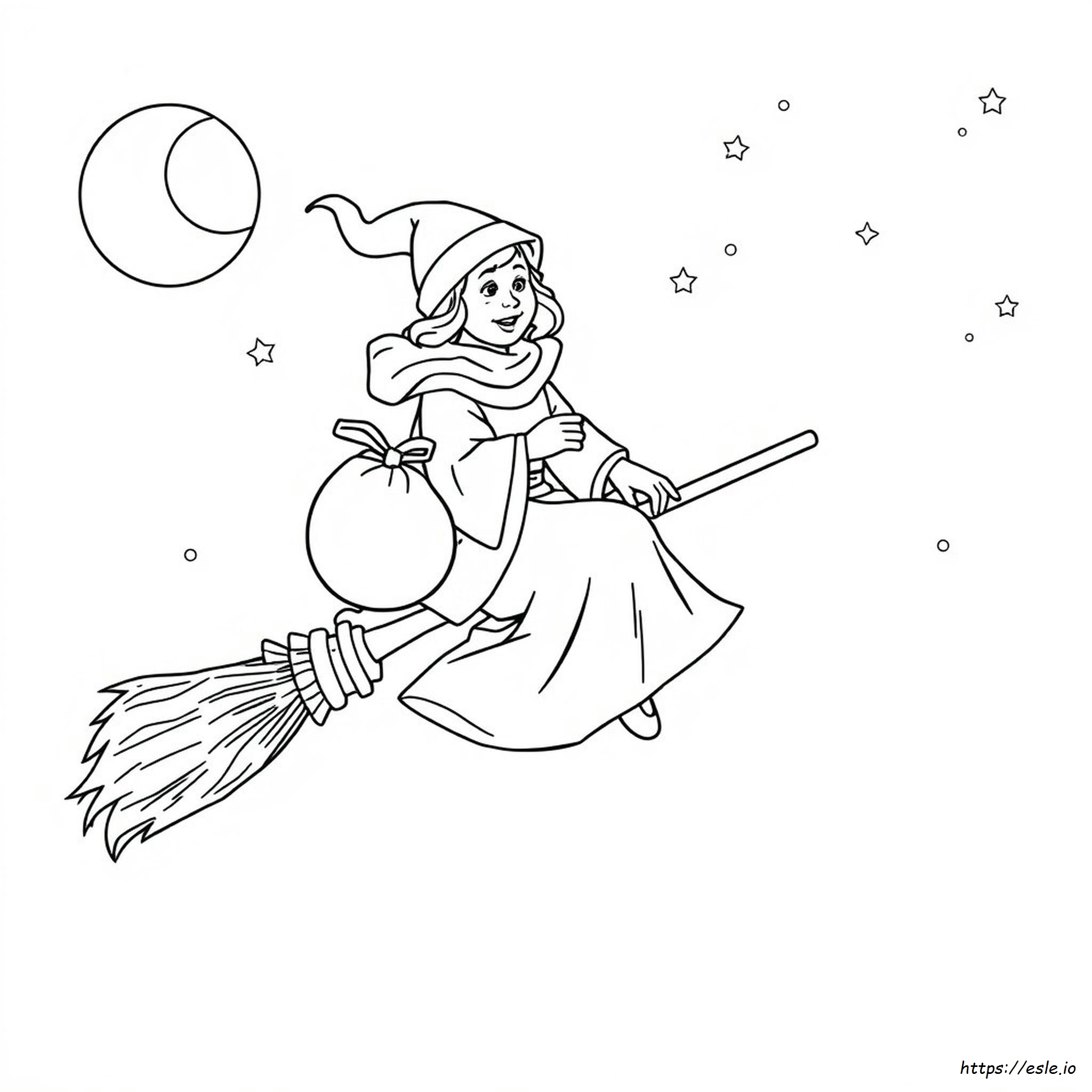 La Befana Színező Lap
