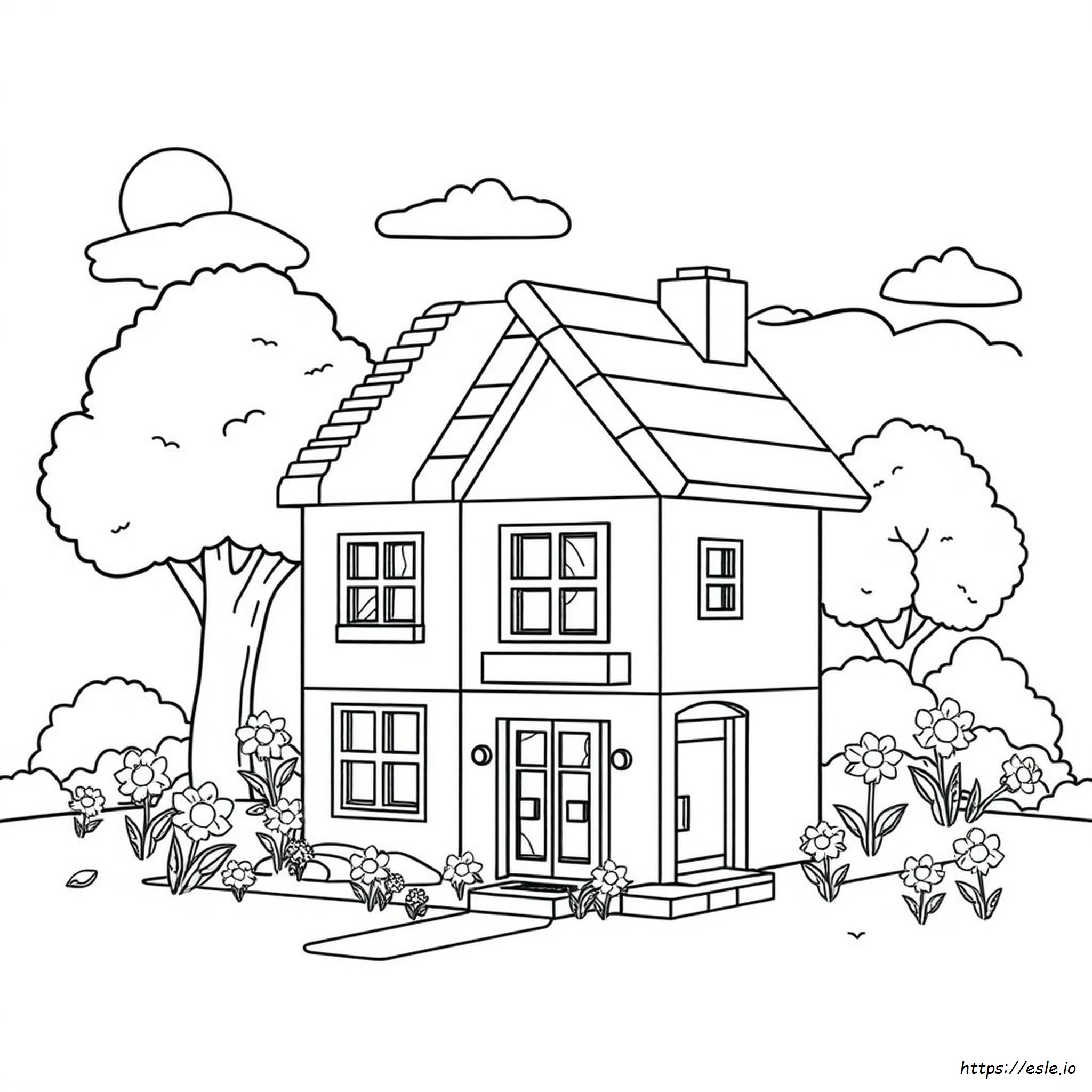 Lego Casa Dibujos Para Colorear lego-casa-dibujos-para-colorear