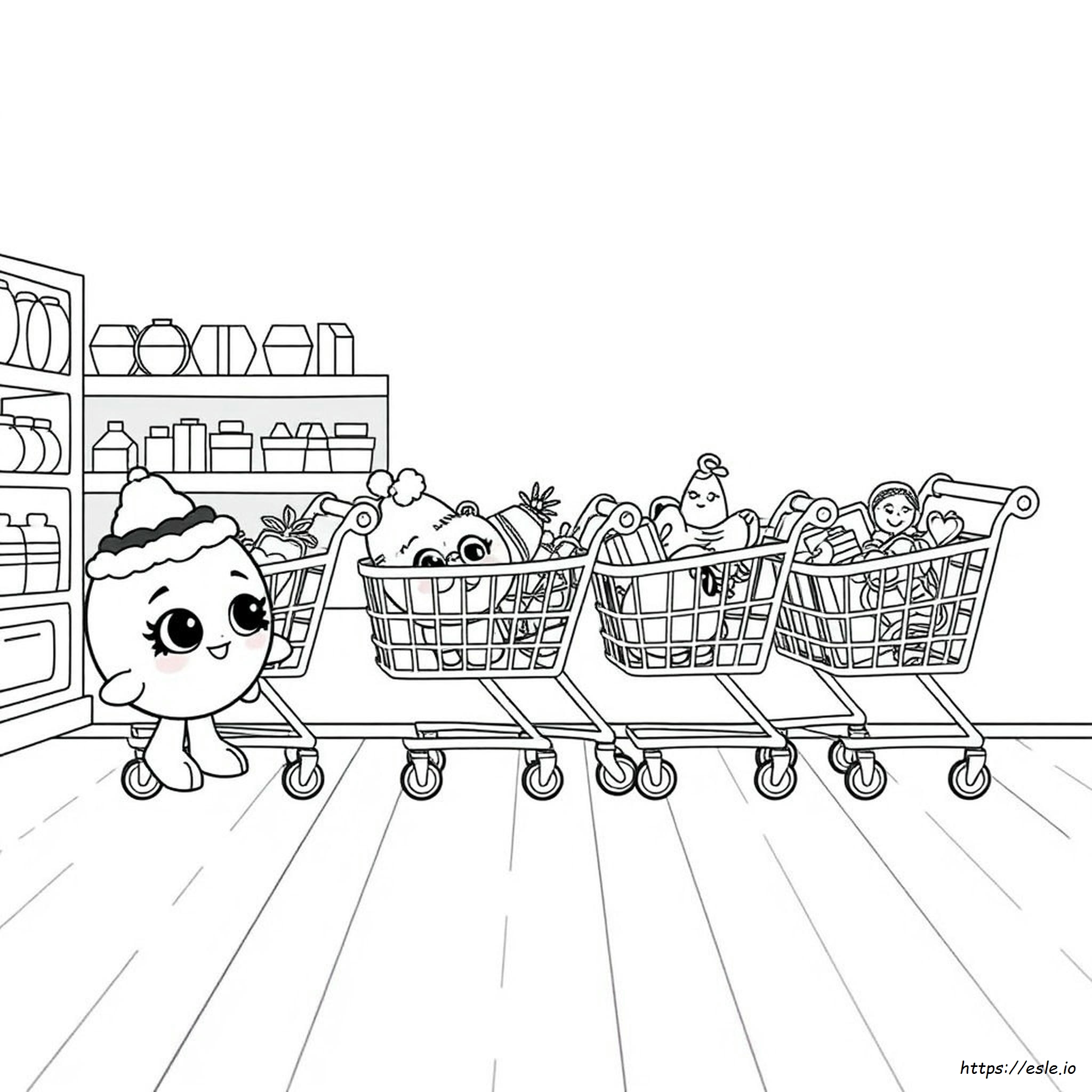 Shopkins Stagione 4: Disegni Da Colorare