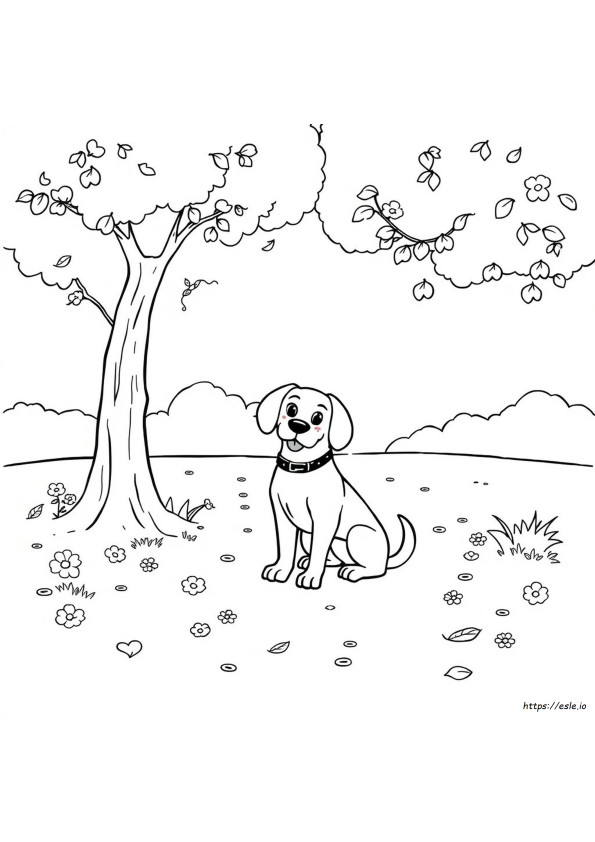 Dog Pages To Color