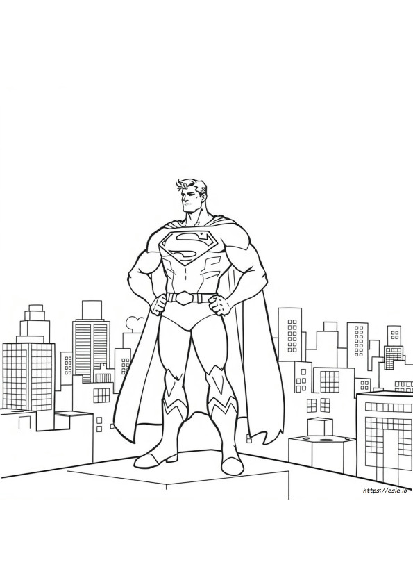 Superman Afbeeldingen Om In Te Kleuren
