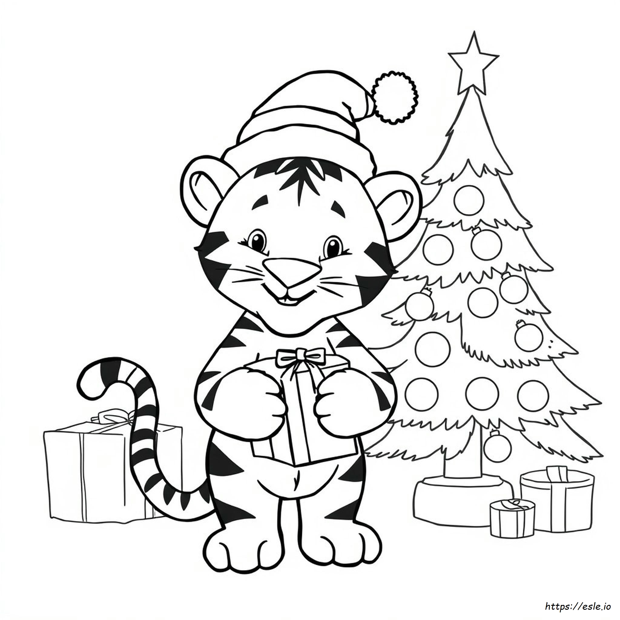 Daniel Tiger Christmas Coloring Pages - Free Printable